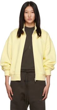 Essentials | Yellow Full Zip Jacket,商家Ssense US,价格¥298