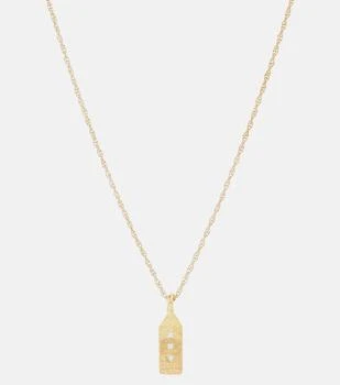 ELHANATI | Maison 18kt gold necklace diamonds,商家MyTheresa,价格¥10861
