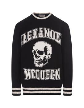 Alexander McQueen | ALEXANDER MCQUEEN Pullover With Skull Logo Inlay 6.6折, 独家减免邮费