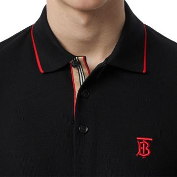 burberry上海, Burberry | BURBERRY 博柏利 经典TB字母刺绣男士POLO衫 8017003商品图片 独家减免邮费