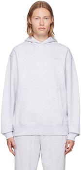 男士adidas卫衣, Adidas | Grey Humanrace Basics Hoodie商品图片 5折