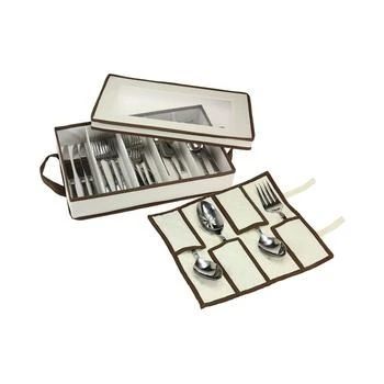 Household Essentials | Windowed flatware Storage Box,商家Macy's,价格¥317