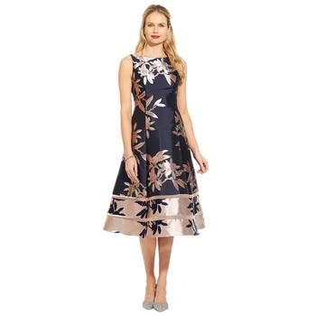 Adrianna Papell | Jacquard A-Line Dress 