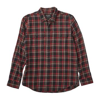 Filson | Filson Scout Shirt Black / Red / Brown Plaid商品图片,
