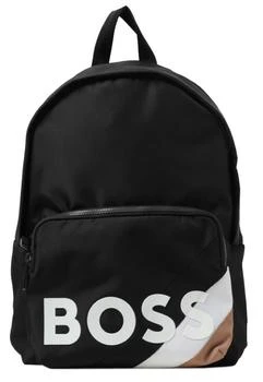 Hugo Boss | Hugo Boss Men's Catch 2.0 M Backpack Black Canvas with Zip Closure,商家Premium Outlets,价格¥1442