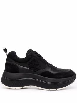 推荐Tory Burch Women's Black Other Materials Sneakers商品