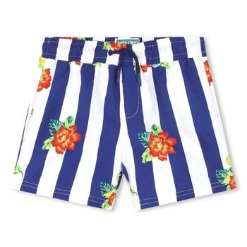 Kenzo | Boys Drawstring Floral-Print Swim Shorts,商家Jomashop,价格¥352