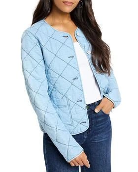 NIC+ZOE | Quilted Denim Jacket,商家Bloomingdale's,价格¥1406