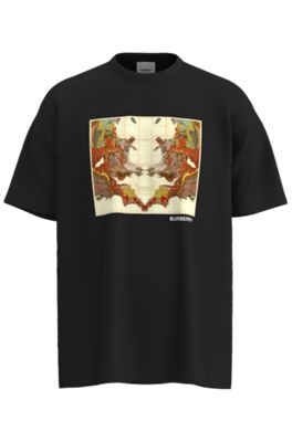 美国burberry t恤, Burberry | BURBERRY 黑色男士T恤 8057532商品图片 独家减免邮费