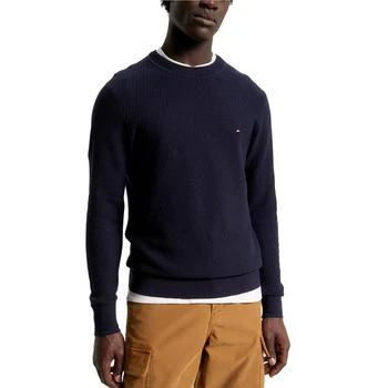 Tommy Hilfiger | Men's Rectangle Stitch Crewneck Sweater,商家Macy's,价格¥296