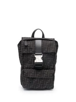 Fendi | FENDI LOGO BACKPACK BAGS,商家Baltini,价格¥13416