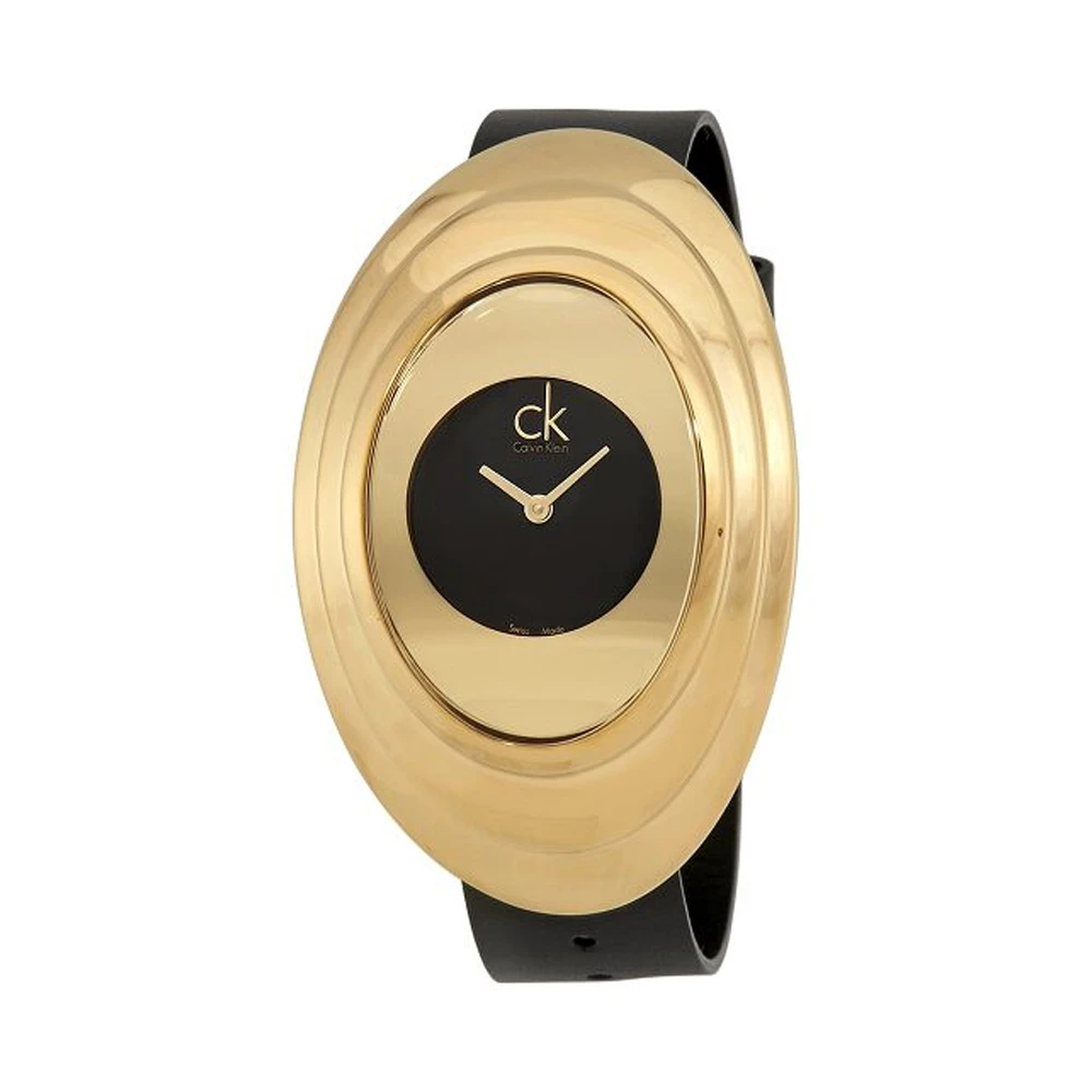 推荐Calvin Klein 卡尔文 克莱恩 女士针扣黄金/钢手表 K9322202商品