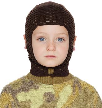 商品Isa Boulder | SSENSE Exclusive Kids Brown Helmet Hat,商家SSENSE,价格¥425图片