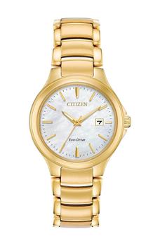 Women's Standard Stainless Steel Eco-Drive Watch, 30mm