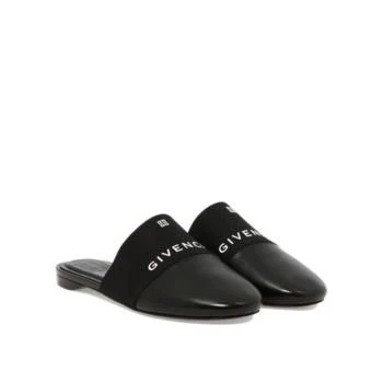 Givenchy | GIVENCHY 女士包脚平底拖鞋黑色 BE2017E1A5-001 满$1享9.5折, 包邮包税, 满折