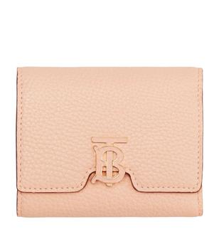 Burberry | Leather TB Monogram Folding Wallet商品图片,独家减免邮费