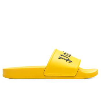 推荐Palm Angels Pool Slide - Yellow/Black商品