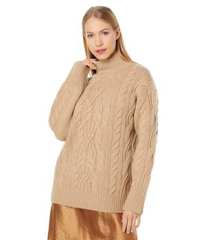 vince cashmere, Vince | Cable Cutout Sweater商品图片 
