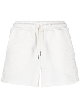 推荐ERMANNO - Elasticated-waist Cotton Shorts商品