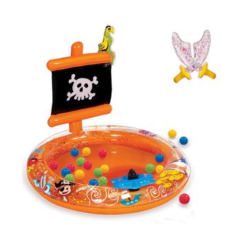 商品Redbox | Banzai Pirate Sparkle Play Center Inflatable Ball Pit -Includes 20 Balls,商家Macy's,价格¥215图片