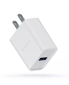 Nautica | QC 3.0 18W USB-A Wall Charger,商家Macy's,价格¥90