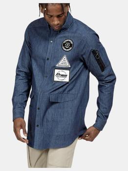 推荐Essential Chambray Button Down Shirt in Indigo Indigo (Blue)商品