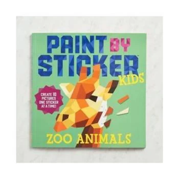 Paint by Sticker Kids: Zoo Animals: Create 10 Pictures One Sticker at a Time! by Workman Publishing