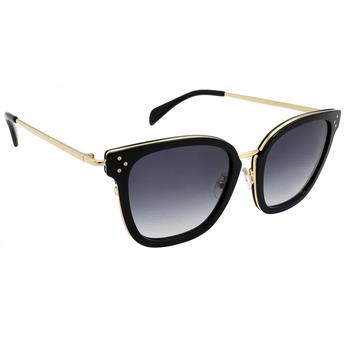 商品Celine Gradient Grey Square Ladies Sunglasses CL40035F 01B 54图片