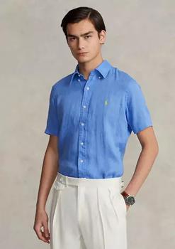 推荐Classic Fit Linen Shirt商品
