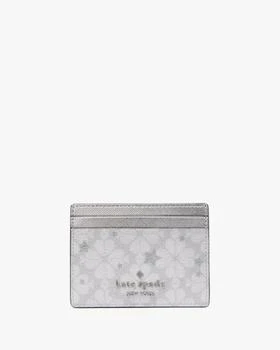 Kate Spade | Spade Flower Star Toss Small Slim Card Holder,商家Kate Spade Outlet,价格¥179