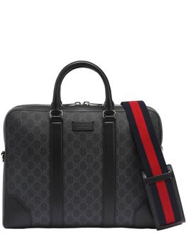 supreme包, Gucci | Slim Gg Supreme Coated Canvas Briefcase商品图片 