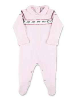 推荐Chiara Ferragni Kids Logo Tape Long Sleeved Bodysuit商品