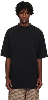 Balenciaga | Black Rhinestone T-Shirt 