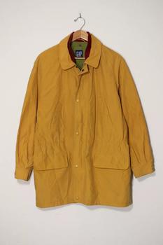推荐Vintage 90s Gap Lightweight Jacket with Red Ribbed Collar商品