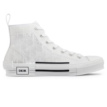 推荐Dior B23 Dior Oblique High Triple White Sneaker商品