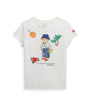商品Ralph Lauren | Polo Bear Cotton Jersey Tee (Toddler/Little Kids),商家Zappos,价格¥307图片