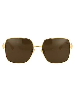 Bottega Veneta | Bottega Veneta Eyewear Oversized Frame Sunglasses 