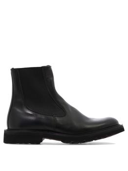 推荐Tricker's Men's  Black Other Materials Ankle Boots商品