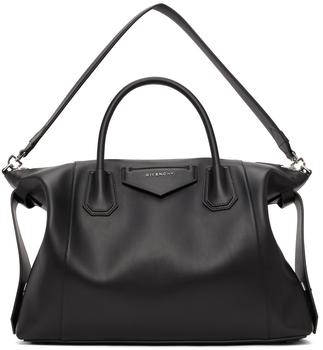 Givenchy | Black Medium Antigona Soft Bag商品图片,独家减免邮费