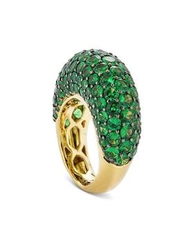 Piranesi | 18K Yellow Gold Dome Tsavorite Pavé Large Statement Ring,商家Bloomingdale's,价格¥51087