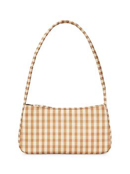 Loeffler Randall推荐, Loeffler Randall | Tristan Quilted Gingham Baguette商品图片 5.2折