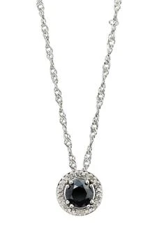 Savvy Cie Jewels | Sterling Silver Diamond Pendant Necklace - 0.75ct. 3.1折