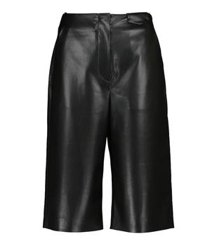 推荐Nampeyo faux leather Bermuda shorts商品