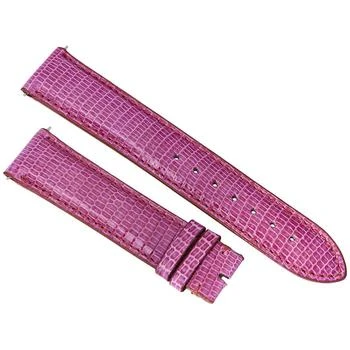 Hadley Roma | 20 MM Shiny Magenta Lizard Leather Strap,商家Jomashop,价格¥259