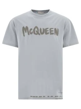 Alexander McQueen | Alexander McQueen Logo Printed Crewneck T-Shirt 4.7折起, 独家减免邮费