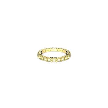 商品Swarovski | Crystal Round Cut Yellow Matrix Ring,商家Macy's,价格¥885图片