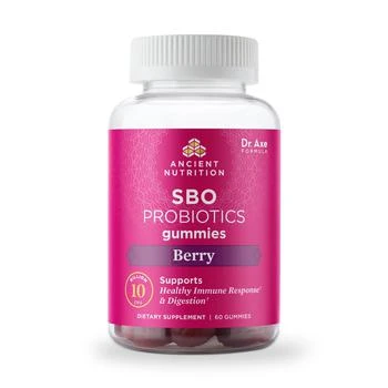 Ancient Nutrition | Cyber SBO Probiotics | Gummies Berry (60 Gummies),商家Ancient Nutrition,价格¥225