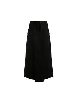 时尚moncle女装, Moncler | Moncler Women's  Black Other Materials Skirt商品图片 8.9折
