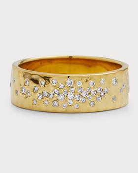 商品Ippolita | Stardust Burst 18K Yellow Gold Diamond Ring, Size 7,商家Neiman Marcus,价格¥16761图片