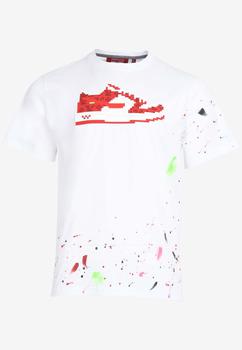 推荐Red Louis 8-Bit Applique Embroidered T-shirt商品